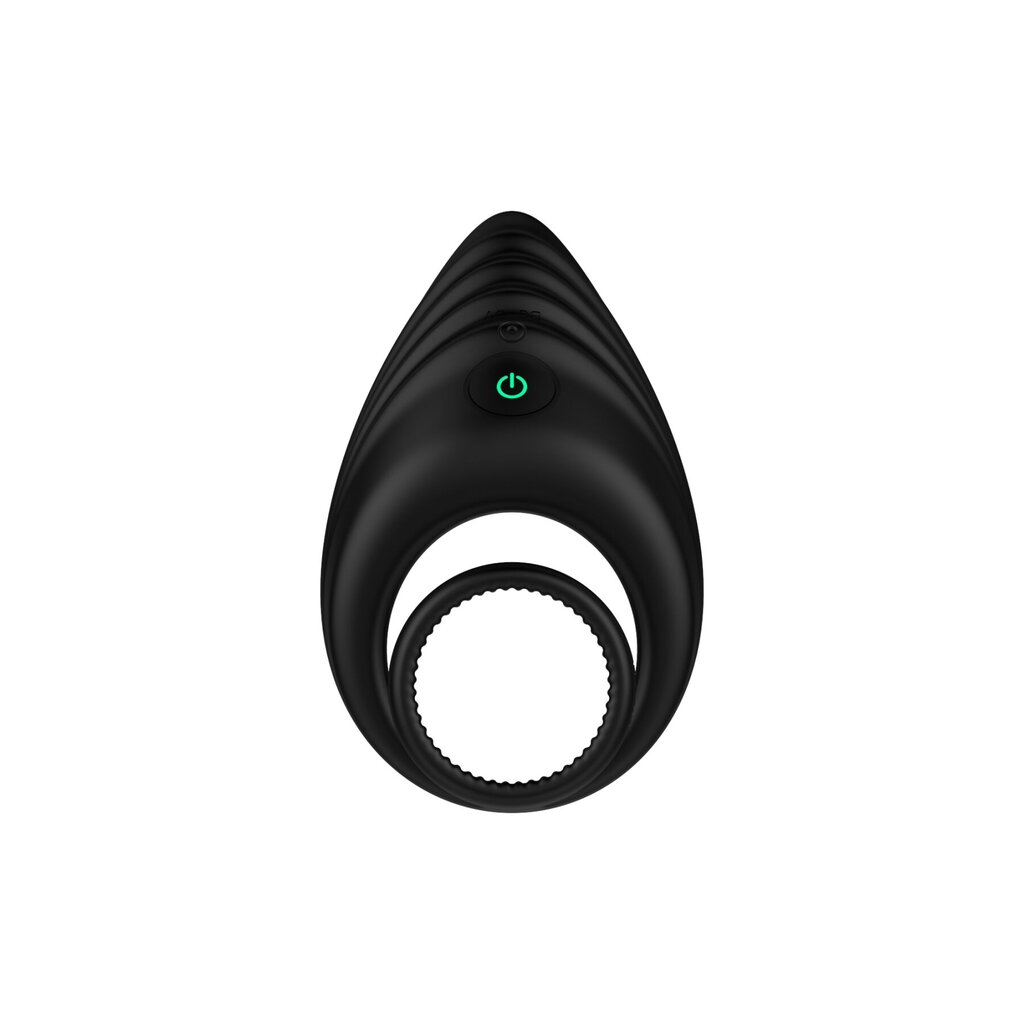 Ерекційне віброкільце Nexus Enhance Vibrating Cock and Ball Ring, подвійне - Фото №3
