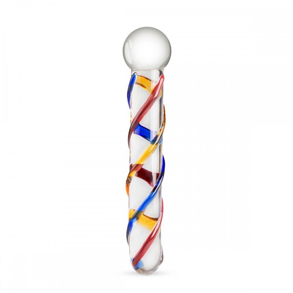 Фалоімітатор скляний Glass Dildo No.10 - Фото №1 Фалоімітатор скляний Glass Dildo No.10 - Фото №1