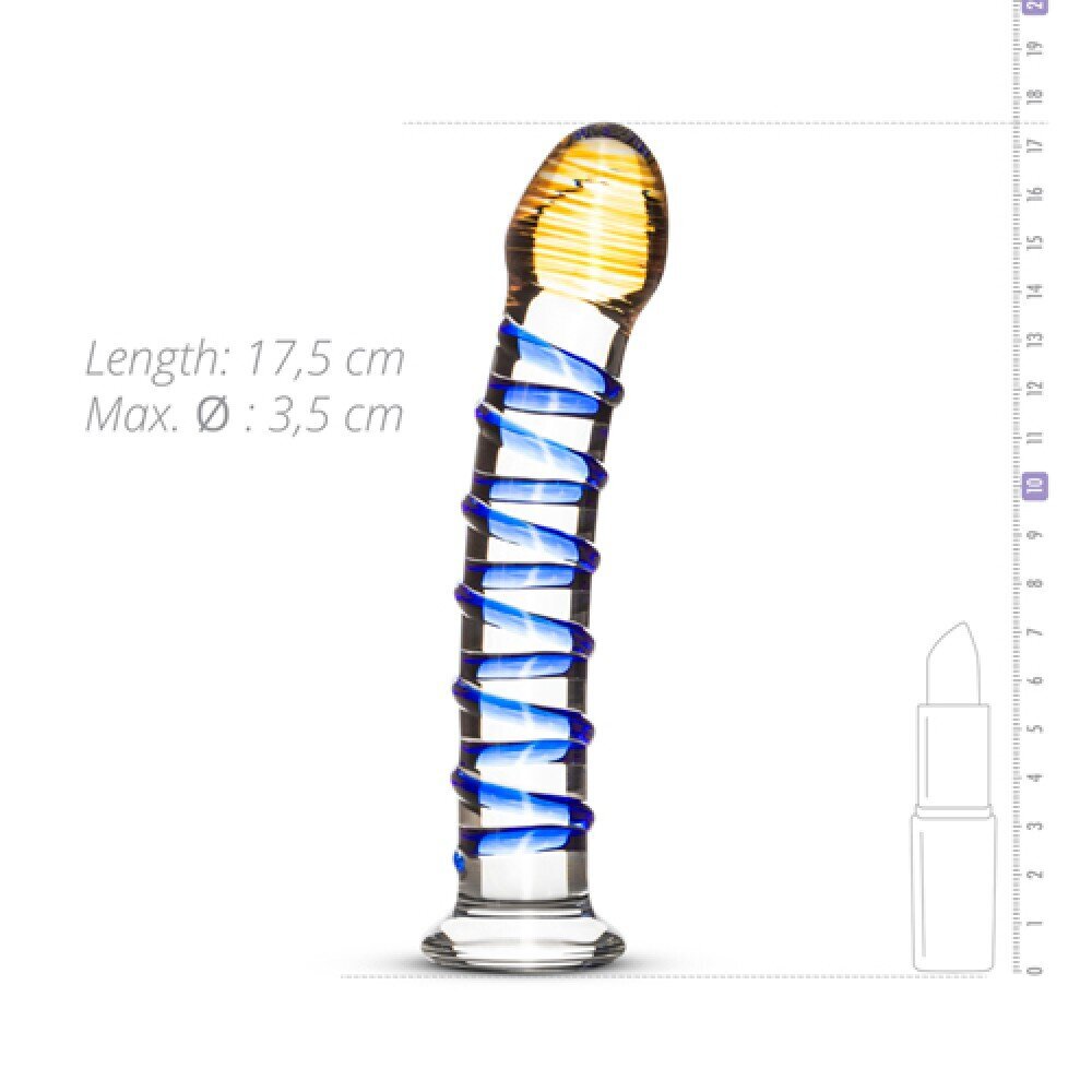 Скляний фалоімітатор Glass Dildo No.01 - Фото №3