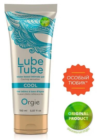 Охлаждающий гель-лубрикант "Lube Tube Cool", 150 мл - Фото №1 Охлаждающий гель-лубрикант "Lube Tube Cool", 150 мл - Фото №1