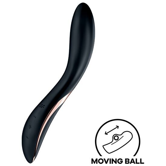 Вібратор зі стимуляцією зони G Satisfyer Rrrolling Explosion Black - Фото №4 Вібратор зі стимуляцією зони G Satisfyer Rrrolling Explosion Black - Фото №4
