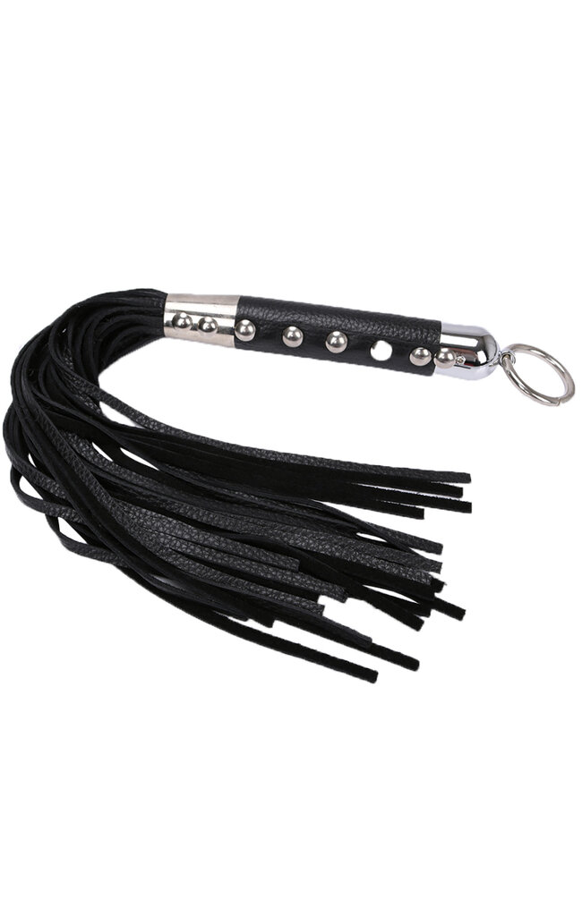 Флогер із натуральної шкіри Rude чорний - Фото №3 Флогер із натуральної шкіри Rude чорний - Фото №3
