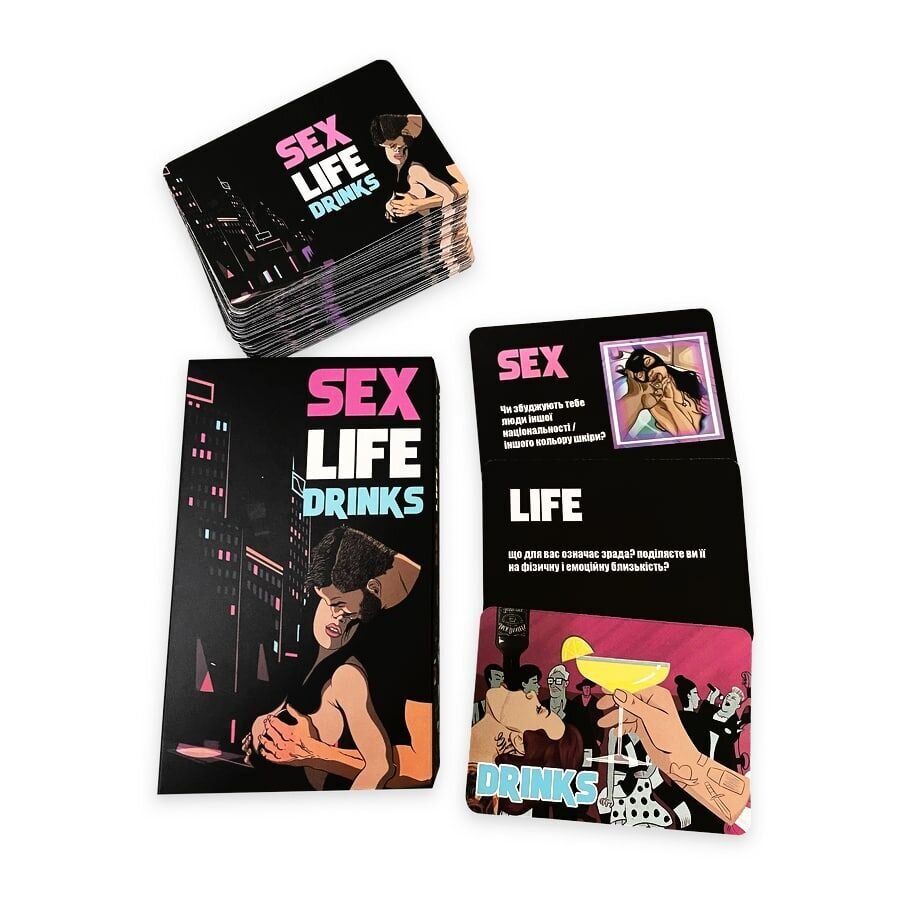 Настільна гра "Sex Life Drink" (українська мова) - Фото №3