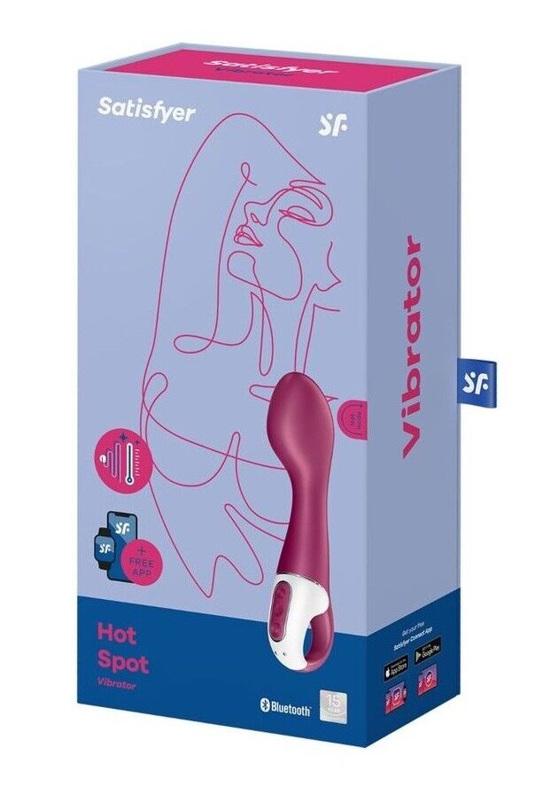 Смарт вібратор для зони G Satisfyer Hot Spot, з підігрівом - Фото №4 Смарт вібратор для зони G Satisfyer Hot Spot, з підігрівом - Фото №4