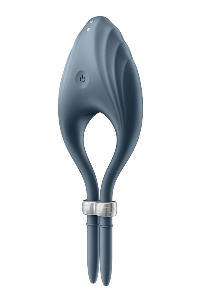 Ерекційне вібро-кільце лассо Satisfyer Duelist Dark Blue, 10 режимів, потужний мотор - Фото №2 Ерекційне вібро-кільце лассо Satisfyer Duelist Dark Blue, 10 режимів, потужний мотор - Фото №2