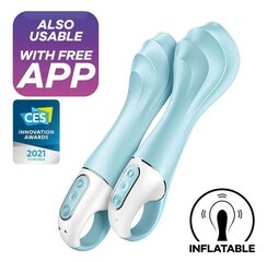 Смарт вібратор Satisfyer Air Pump Vibrator 5+ (збільшується в головці) - Фото №1