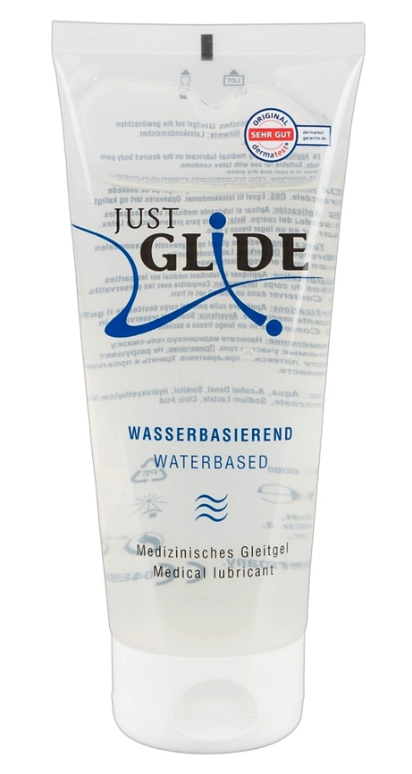 Гель-лубрикант Just Glide Waterbased, 200 мл - Фото №1