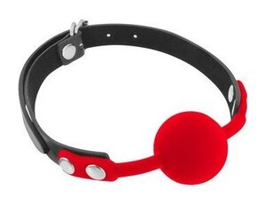Кляп с силиконовым шариком Fetish Tentation Silicone Gag Ball Red - Фото №1 Кляп с силиконовым шариком Fetish Tentation Silicone Gag Ball Red - Фото №1