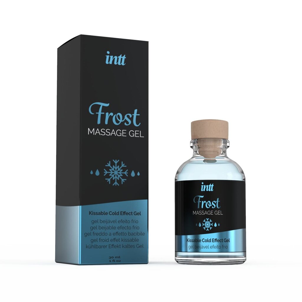 Массажный гель для интимных зон Intt Frost (30 мл), охлаждающе-согревающий - Фото №1
