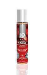 Оральный лубрикант System JO H2O - Strawberry Kiss (Клубничный поцелуй), 30 мл - Фото №1