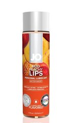 Оральный лубрикант System JO H2O - Peachy Lips (Персиковые губы), 120 мл - Фото №1