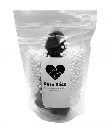 Мило пікантної форми Pure Bliss - black size M - Фото №4
