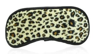 Маска DS Fetish Blindfold leopard satin - Фото №1