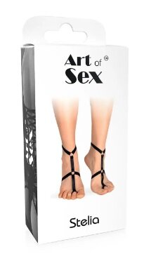 Прикраса на 2 ніжки Art of Sex - Stelia, колір чорний - Фото №2