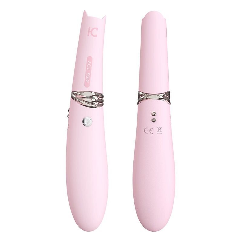Вакуумний стимулятор з вібрацією KisToy Miss CC Pink - Фото №2 Вакуумний стимулятор з вібрацією KisToy Miss CC Pink - Фото №2