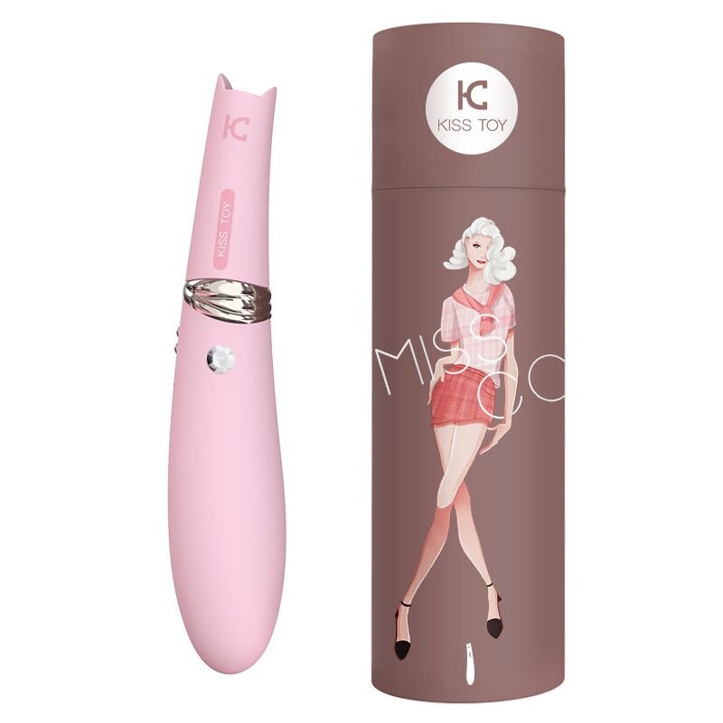 Вакуумний стимулятор з вібрацією KisToy Miss CC Pink - Фото №4 Вакуумний стимулятор з вібрацією KisToy Miss CC Pink - Фото №4
