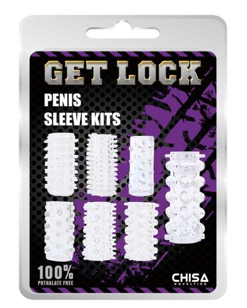 Насадка GK Power Penis Sleeve Kits-Clear, 1 шт - Фото №2