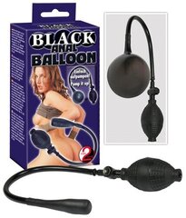Надувний анальний плаг Black Anal Ballon - Фото №1