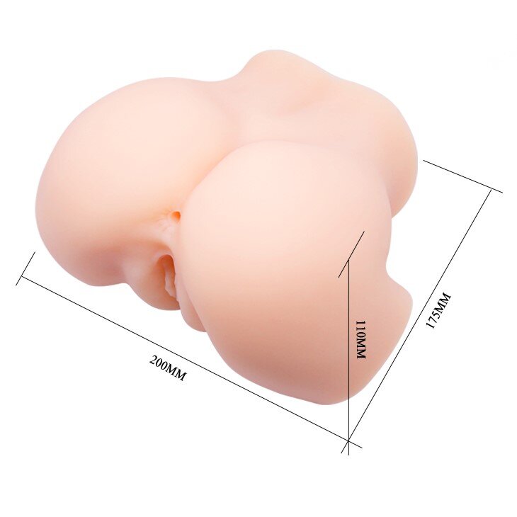 Мастурбатор с вибрацией Crazy Bull Dual Vagina And Ass - Фото №3 Мастурбатор с вибрацией Crazy Bull Dual Vagina And Ass - Фото №3