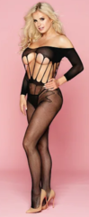 Боді-комбінезон з рукавами Irene (з доступом), S/L black - Фото №1 Боді-комбінезон з рукавами Irene (з доступом), S/L black - Фото №1
