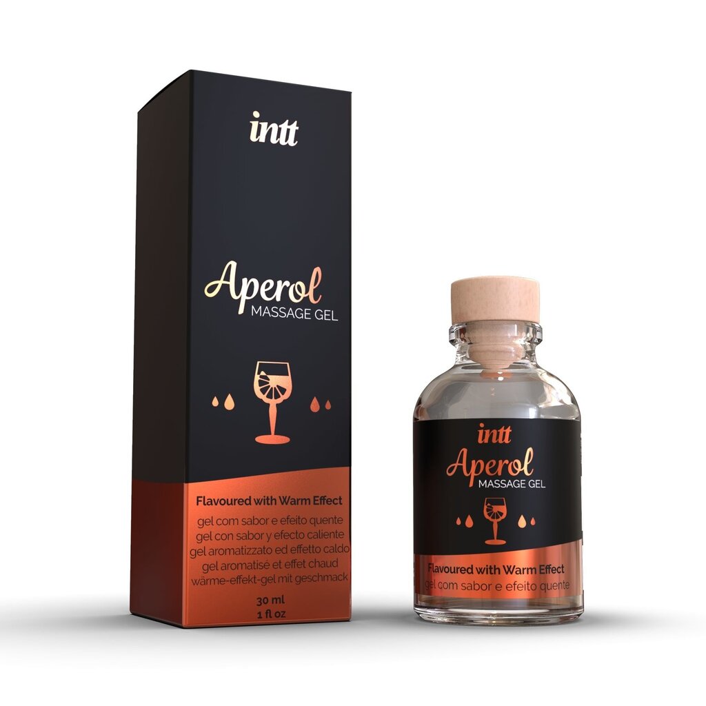 Масажний гель для інтимних зон Intt Aperol, 30 мл (розігріваючий) - Фото №1 Масажний гель для інтимних зон Intt Aperol, 30 мл (розігріваючий) - Фото №1