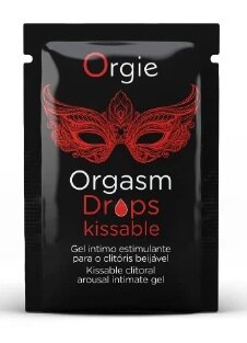 Возбуждающие клиторальные капли Orgie Оrgasm drops kissable со вкусои яблока и корицы, 2 мл - Фото №1 Возбуждающие клиторальные капли Orgie Оrgasm drops kissable со вкусои яблока и корицы, 2 мл - Фото №1