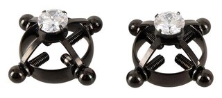 Зажимы для сосков Bad Kitty Nipple Jewellery black - Фото №1 Зажимы для сосков Bad Kitty Nipple Jewellery black - Фото №1