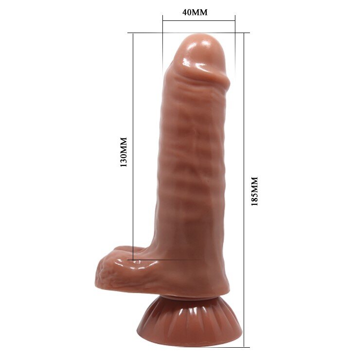 Фалоімітатор Glide Dildo Beautiful Baron - Фото №4