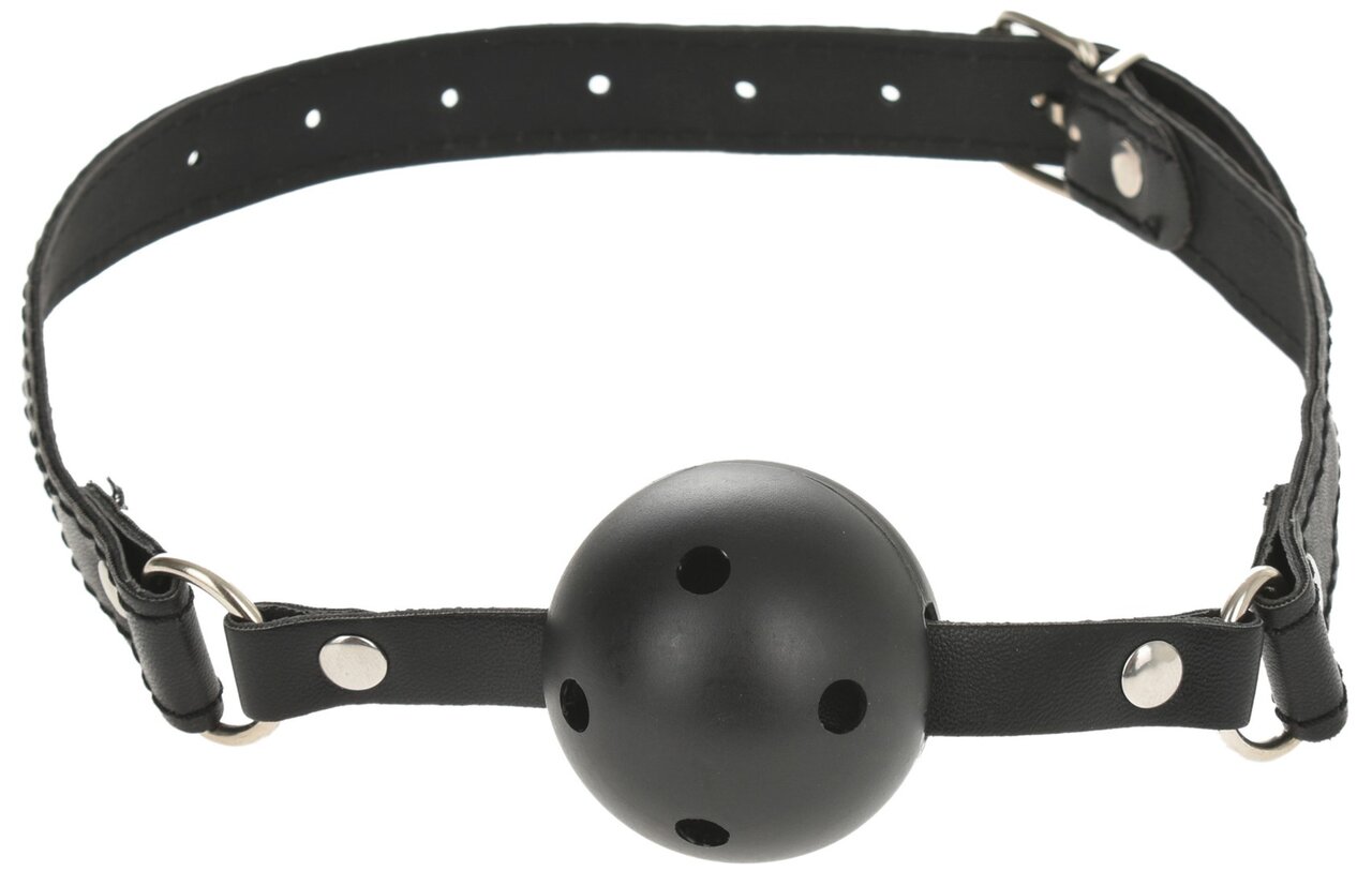Кляп Classic Ballgag Black Guilty Toys - Фото №1 Кляп Classic Ballgag Black Guilty Toys - Фото №1