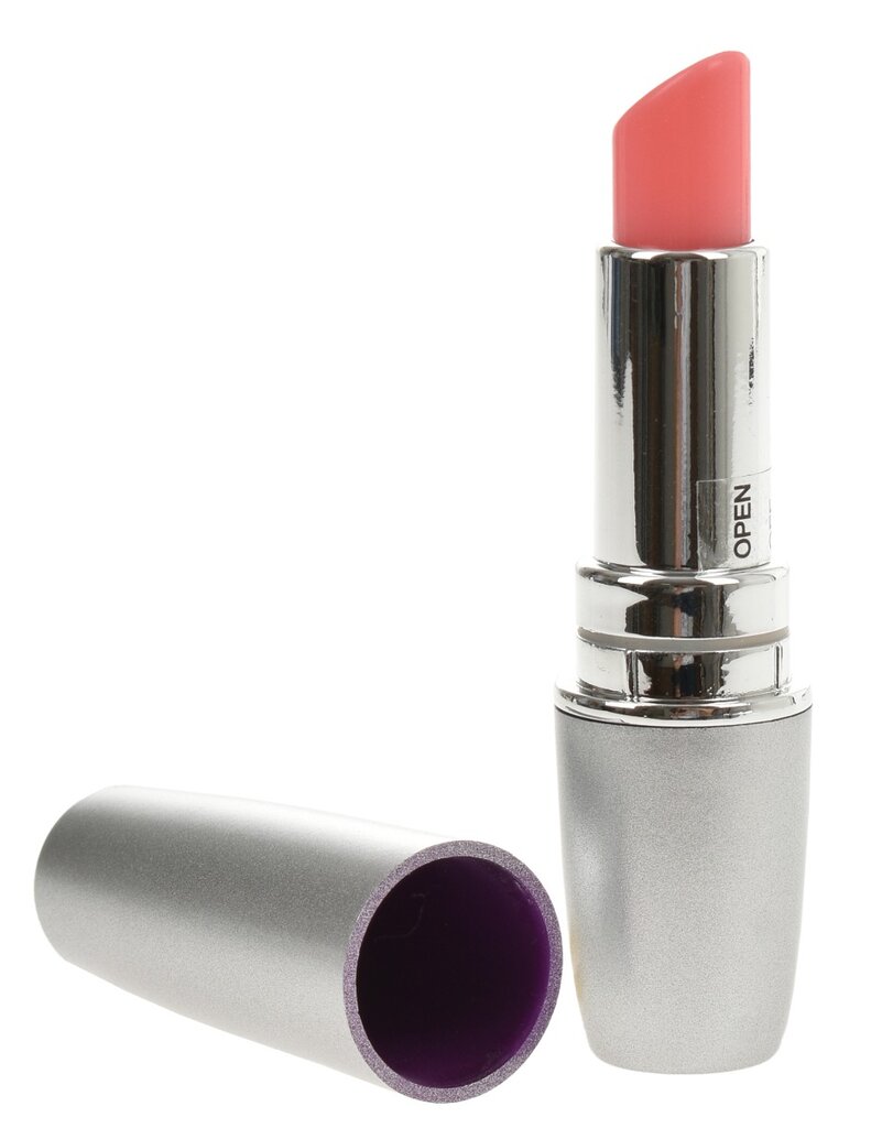 Міні вібратор Lipstick Vibrator Giselle Silver - Фото №1 Міні вібратор Lipstick Vibrator Giselle Silver - Фото №1