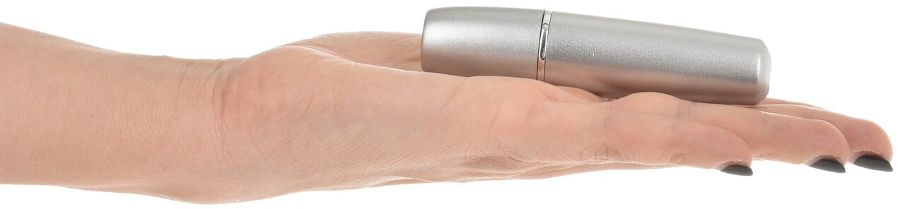 Міні вібратор Lipstick Vibrator Giselle Silver - Фото №4 Міні вібратор Lipstick Vibrator Giselle Silver - Фото №4