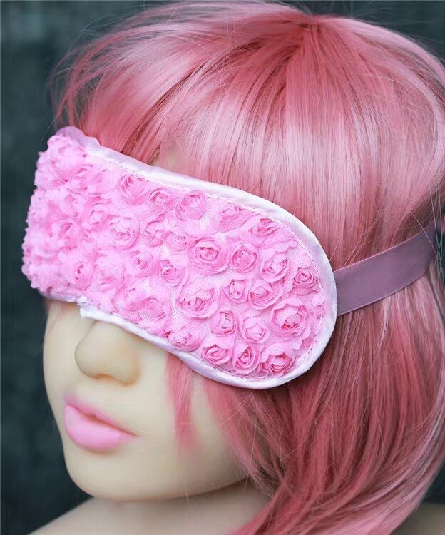 Маска Roses Eye Mask Pink - Фото №1