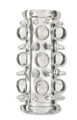 Стимулююча насадка Boss Stretchy Sleeve Clear - Фото №1 Стимулююча насадка Boss Stretchy Sleeve Clear - Фото №1