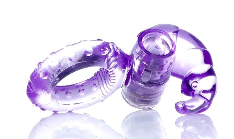 Эрекционное вибро кольцо BOSS Rabbit Vibro Cock Ring Purple - Фото №3 Эрекционное вибро кольцо BOSS Rabbit Vibro Cock Ring Purple - Фото №3