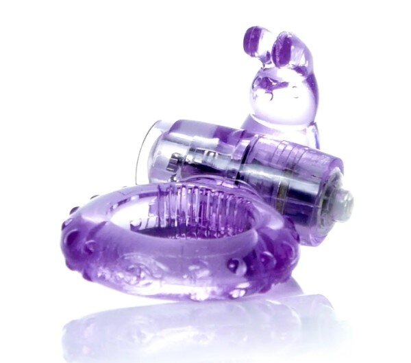 Эрекционное вибро кольцо BOSS Rabbit Vibro Cock Ring Purple - Фото №5 Эрекционное вибро кольцо BOSS Rabbit Vibro Cock Ring Purple - Фото №5