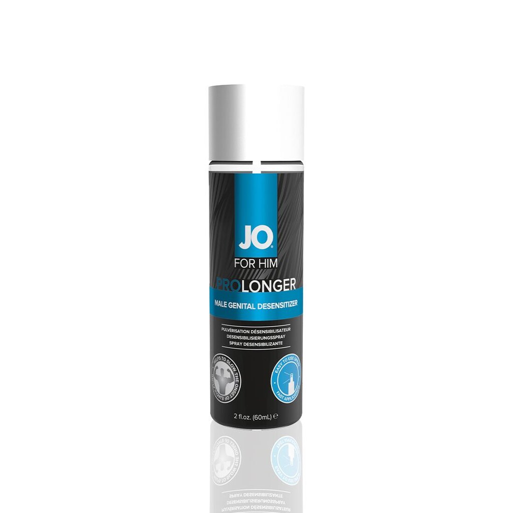 Пролонгувальний спрей System JO Prolonger Spray with Benzocaine (60 мл) не містить мінеральних масел - Фото №4