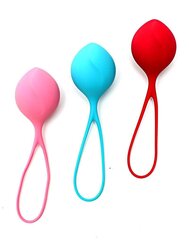 Вагинальные шарики Satisfyer Strengthening Balls (3шт), диаметр 3,8см, масса 62-82-98г, монолитные - Фото №1 Вагинальные шарики Satisfyer Strengthening Balls (3шт), диаметр 3,8см, масса 62-82-98г, монолитные - Фото №1