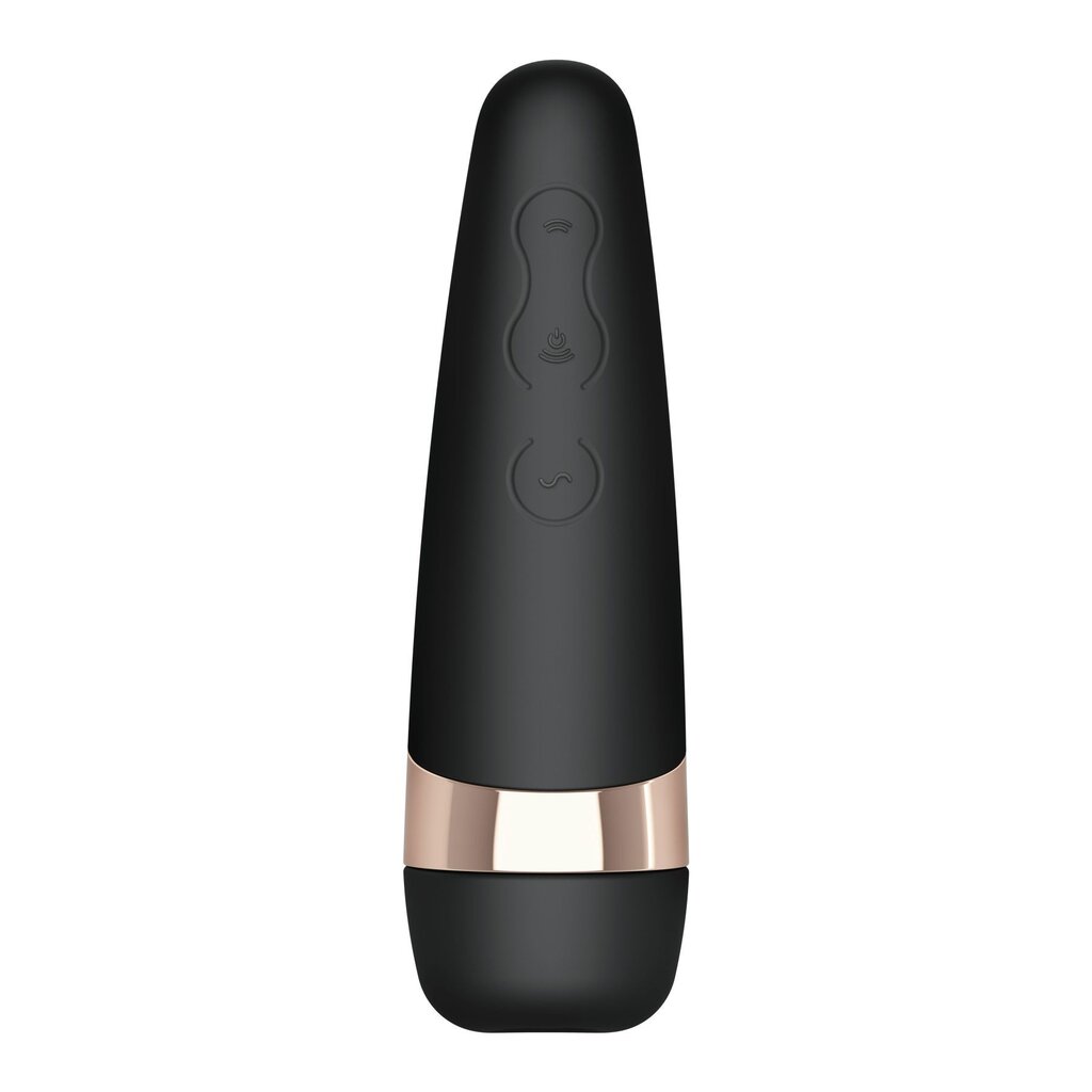 Вакуумний кліторальний стимулятор Satisfyer Pro 3+ Vibration з вібрацією та дуже м'яка яким кінчиком - Фото №5 Вакуумний кліторальний стимулятор Satisfyer Pro 3+ Vibration з вібрацією та дуже м'яка яким кінчиком - Фото №5
