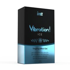 Рідкий вібратор Intt Vibration Ice (15 мл), густий гель, дуже незвичайний, діє до 30 хвилин - Фото №1