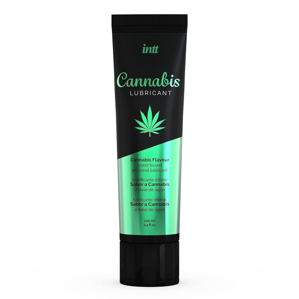 Лубрикант на водной основе Intt Cannabis (100 мл) с маслом семян конопли, не растекается - Фото №1 Лубрикант на водной основе Intt Cannabis (100 мл) с маслом семян конопли, не растекается - Фото №1