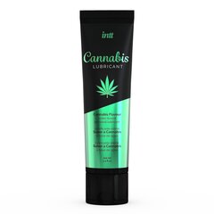Лубрикант на водній основі Intt Cannabis (100 мл) з олією насіння конопель, не розтікається - Фото №1 Лубрикант на водній основі Intt Cannabis (100 мл) з олією насіння конопель, не розтікається - Фото №1