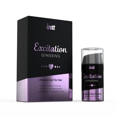 Збуджувальний гель Intt Excitation (15 мл) з екстрактом женьшеню, з ефектом вібрації - Фото №1 Збуджувальний гель Intt Excitation (15 мл) з екстрактом женьшеню, з ефектом вібрації - Фото №1