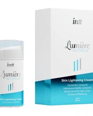 Крем для освітлення шкіри Intt Lumiere (15 мл) для всього тіла й інтимних зон, накопичувальний ефект - Фото №1