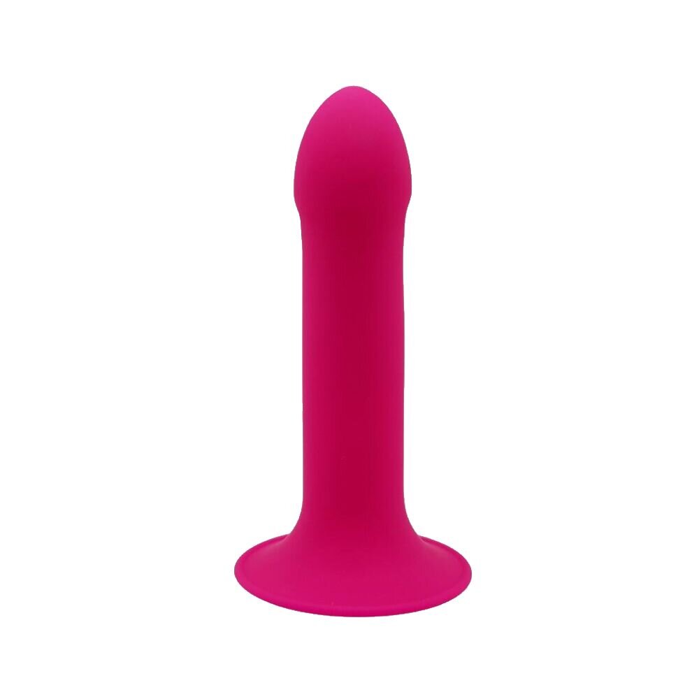 Дилдо з присоскою Adrien Lastic Hitsens 2 Pink, відмінно для страпона, макс діаметр 4 см, довжина 16 - Фото №2