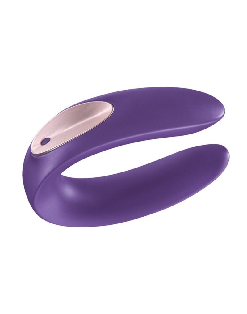 Вібратор для пар Satisfyer Double Plus Remote з пультом ДК та двома моторчиками - Фото №4 Вібратор для пар Satisfyer Double Plus Remote з пультом ДК та двома моторчиками - Фото №4