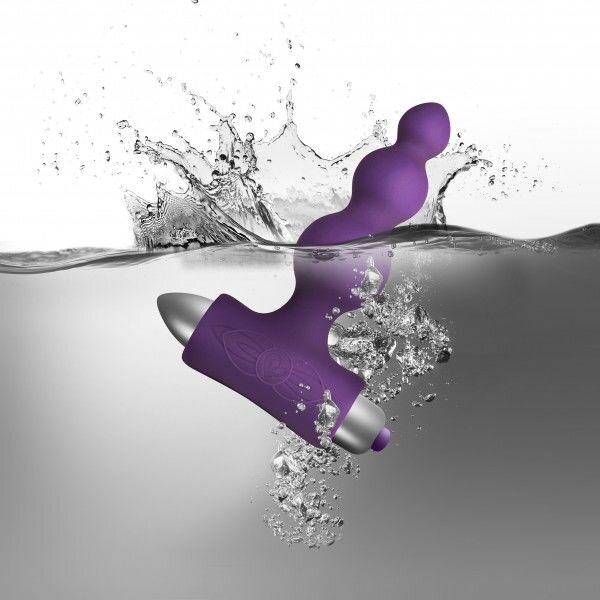 Анальний вібратор Rocks Off Petite Sensations – Bubbles Purple - Фото №4