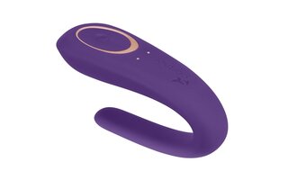 Вибратор для пар Satisfyer Double Classic с одним моторчиком - Фото №1