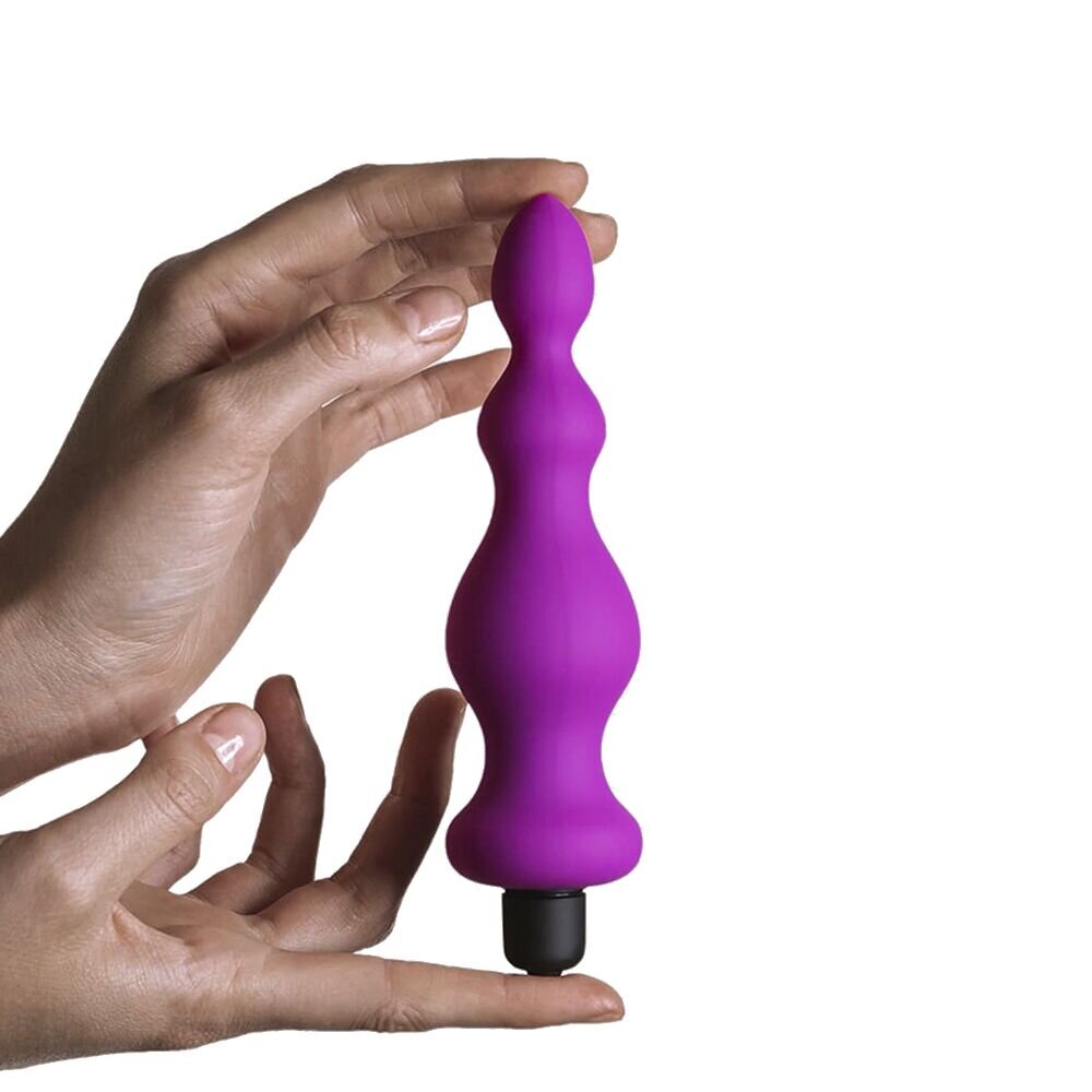 Анальная пробка с вибрацией Adrien Lastic Bullet Amuse Purple, макс. диаметр 3,9см - Фото №4 Анальная пробка с вибрацией Adrien Lastic Bullet Amuse Purple, макс. диаметр 3,9см - Фото №4