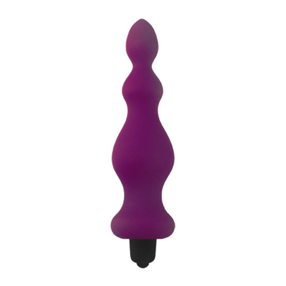 Анальная пробка с вибрацией Adrien Lastic Bullet Amuse Purple, макс. диаметр 3,9см - Фото №5 Анальная пробка с вибрацией Adrien Lastic Bullet Amuse Purple, макс. диаметр 3,9см - Фото №5