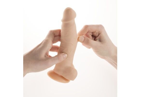 Фаллоимитатор с вибрацией и ротацией Alive Cesar Vibro Plus FutureSkyn, диаметр 3,5см, реалистичный - Фото №1 Фаллоимитатор с вибрацией и ротацией Alive Cesar Vibro Plus FutureSkyn, диаметр 3,5см, реалистичный - Фото №1